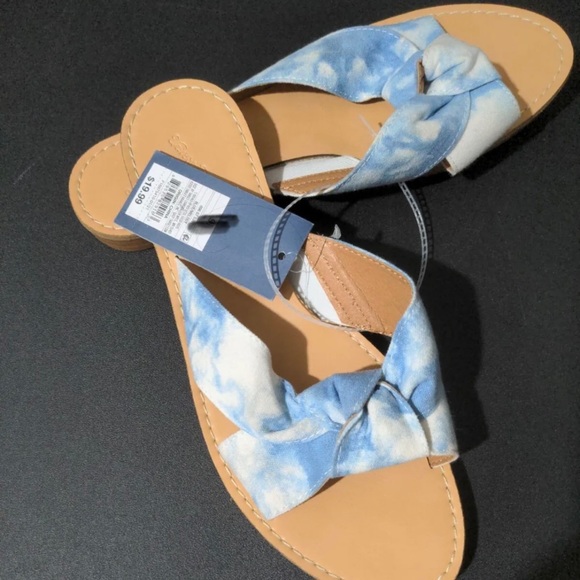 Universal Thread Tie Dye Slip On Sandals - Picture 4 of 8